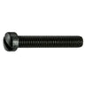 #8-40 x 1" Black Oxide Steel Fine Thread Slotted Fillister Head Gun Screws