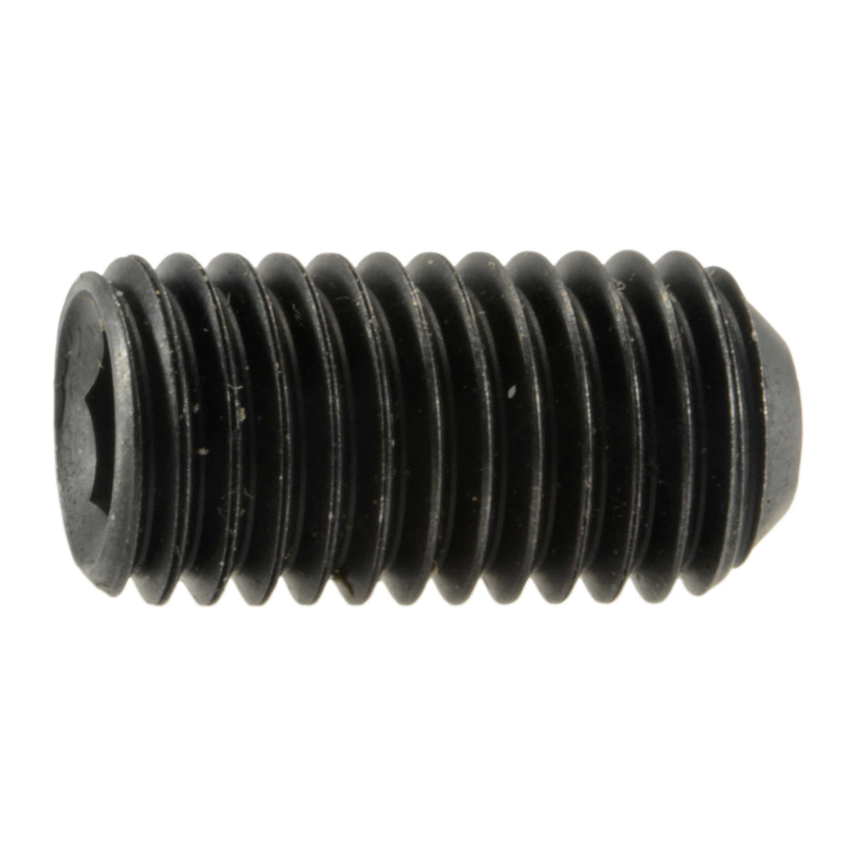 1/4"-28 x 1/2" Steel Fine Thread Hex Socket Headless Set Screws