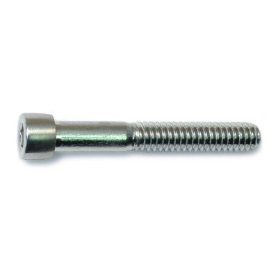 1/4"-20 x 1-3/4" Polished 18-8 Stainless Steel Coarse Thread Smooth Socket Cap Screws