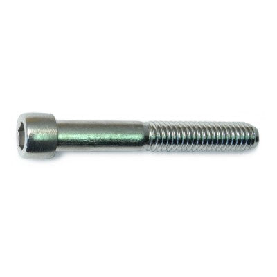 5/16"-18 x 2-1/4" Polished 18-8 Stainless Steel Coarse Thread Smooth Socket Cap Screws