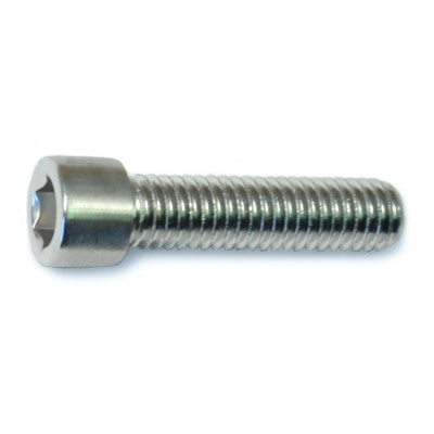 3/8"-16 x 1-1/2" Polished 18-8 Stainless Steel Coarse Thread Smooth Socket Cap Screws