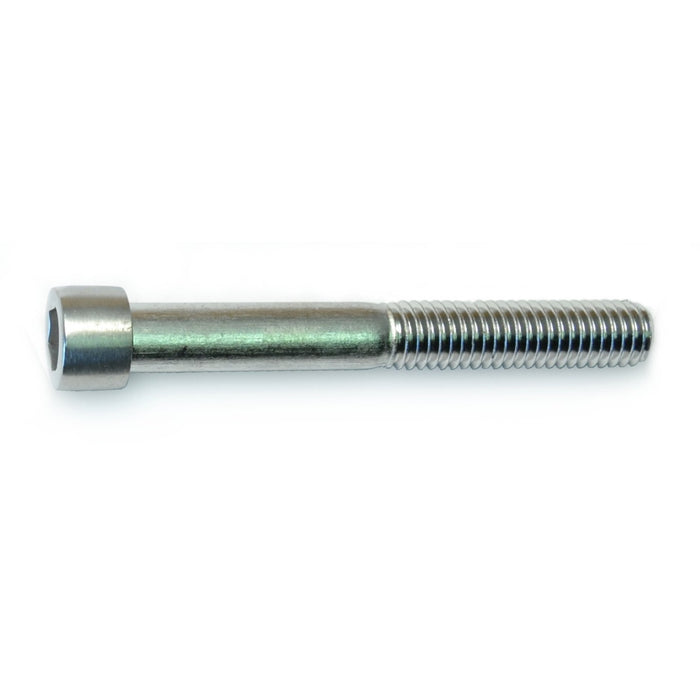 3/8"-16 x 3" Polished 18-8 Stainless Steel Coarse Thread Smooth Socket Cap Screws