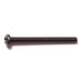 #8-32 x 2" Black Oxide Steel Coarse Thread Phillips Pan Head Machine Screws