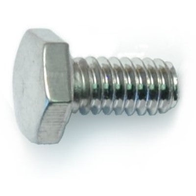 1/4"-20 x 1/2" Polished 18-8 Stainless Steel Coarse Thread Hex Cap Screws