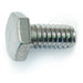 1/4"-20 x 1/2" Polished 18-8 Stainless Steel Coarse Thread Hex Cap Screws