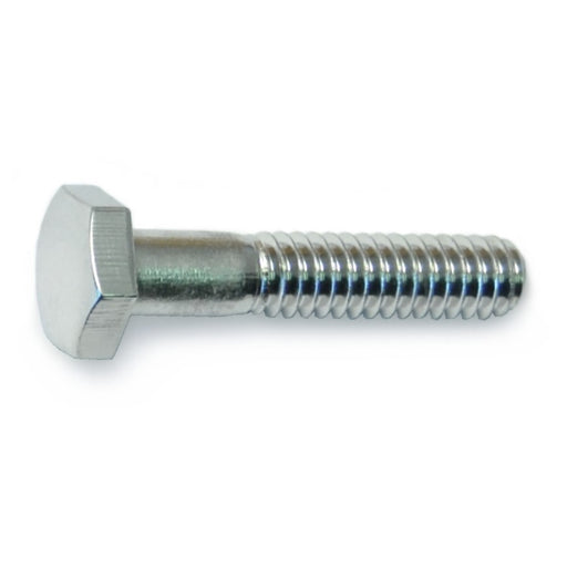1/4"-20 x 1-1/4" Polished 18-8 Stainless Steel Coarse Thread Hex Cap Screws