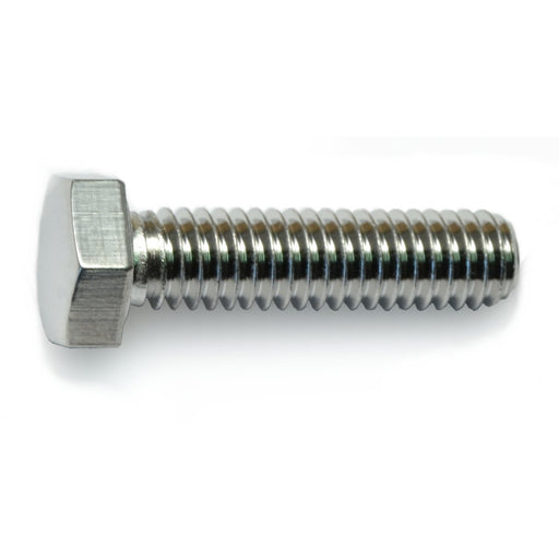 5/16"-18 x 1-1/4" Polished 18-8 Stainless Steel Coarse Thread Hex Cap Screws