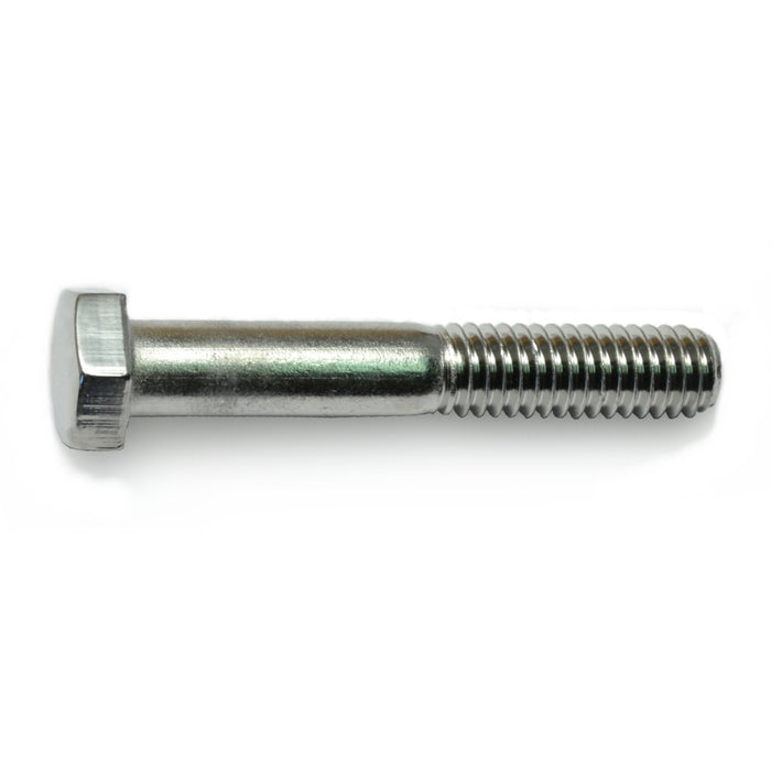 5/16"-18 x 2" Polished 18-8 Stainless Steel Coarse Thread Hex Cap Screws