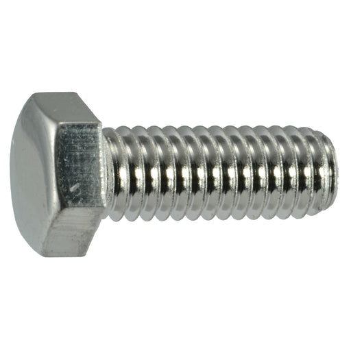 3/8"-16 x 1" Polished 18-8 Stainless Steel Coarse Thread Hex Cap Screws