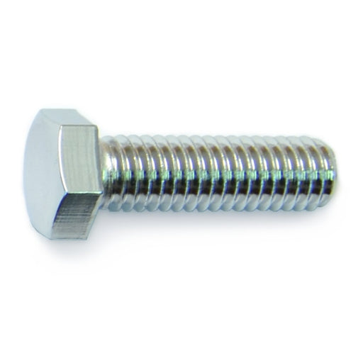 3/8"-16 x 1-1/4" Polished 18-8 Stainless Steel Coarse Thread Hex Cap Screws