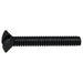 #6-32 x 1" Black Slotted Oval Head Coarse Threaded Switch Plate Screws