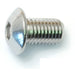 5/16"-24 x 1/2" Polished 18-8 Stainless Steel Fine Thread Button Head Socket Cap Screws