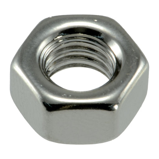 5/16"-18 Polished 18-8 Stainless Steel Grade 5 Coarse Thread Hex Nuts