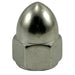 3/8"-16 Polished 18-8 Stainless Steel Coarse Thread Acorn Cap Nuts