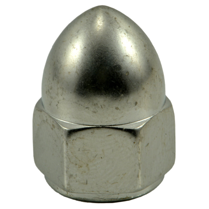 5/16"-24 Polished 18-8 Stainless Steel Fine Thread Acorn Nuts