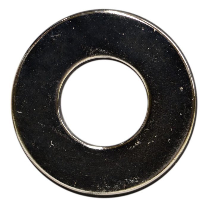 1/4" x 5/16" x 3/4" Polished 18-8 Stainless Steel USS Flat Washers