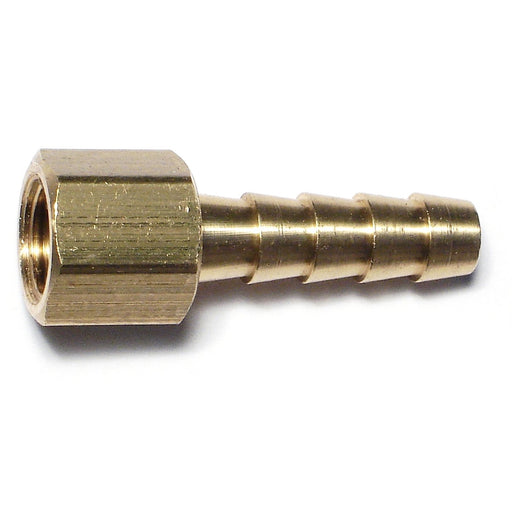 1/4" x 1/8FIP Brass Female Hose Barbs