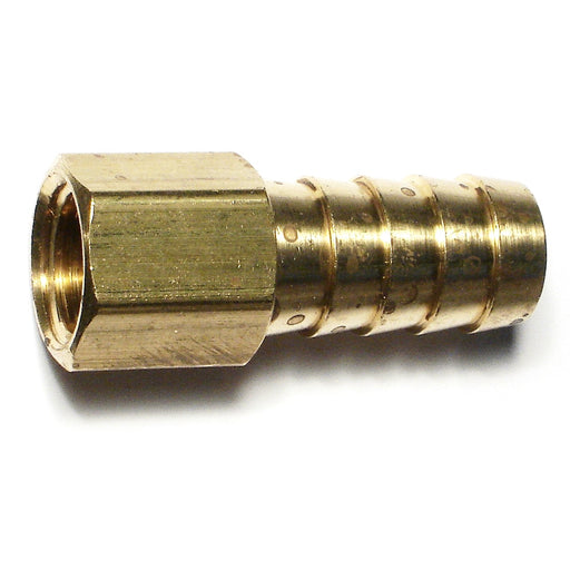 1/2" x 1/4FIP Brass Female Hose Barbs