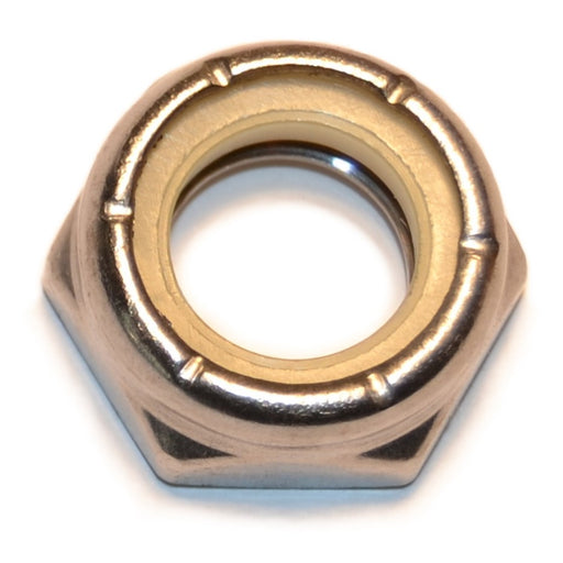 5/8"-11 18-8 Stainless Steel Coarse Thread Thin Pattern Lock Nuts