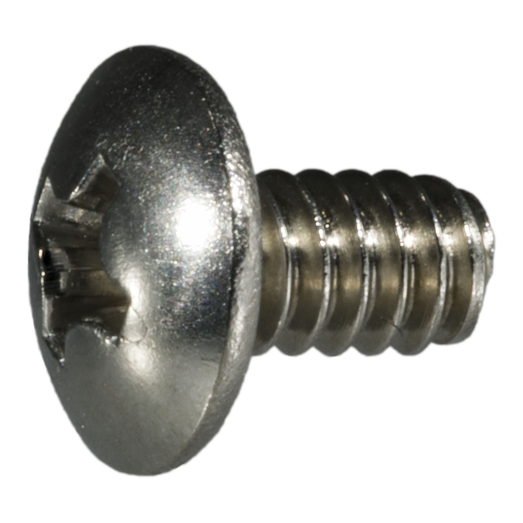 #6-32 x 1/4" 18-8 Stainless Steel Coarse Thread Phillips Truss Head Machine Screws