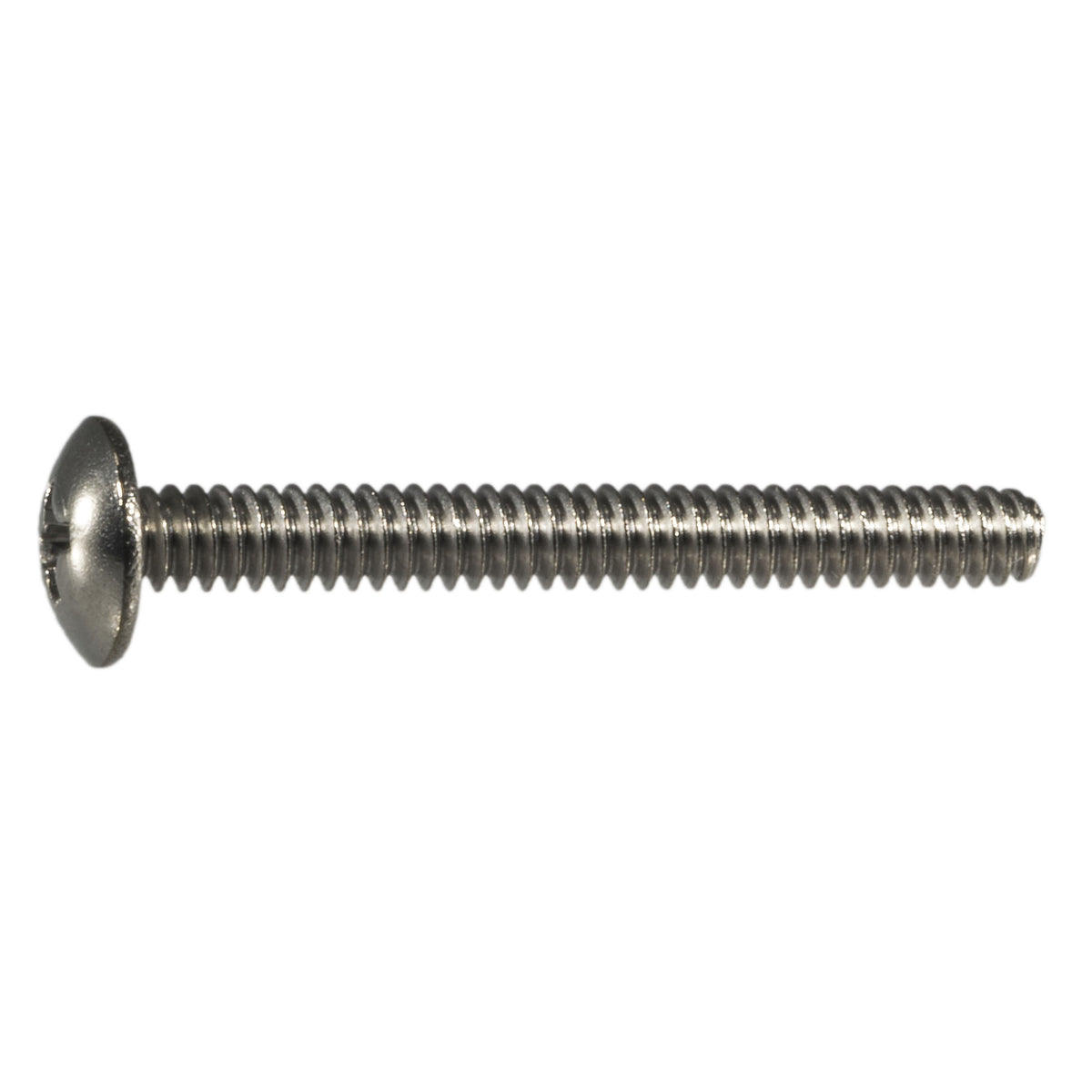 #6-32 x 1-1/4" 18-8 Stainless Steel Coarse Thread Phillips Truss Head Machine Screws