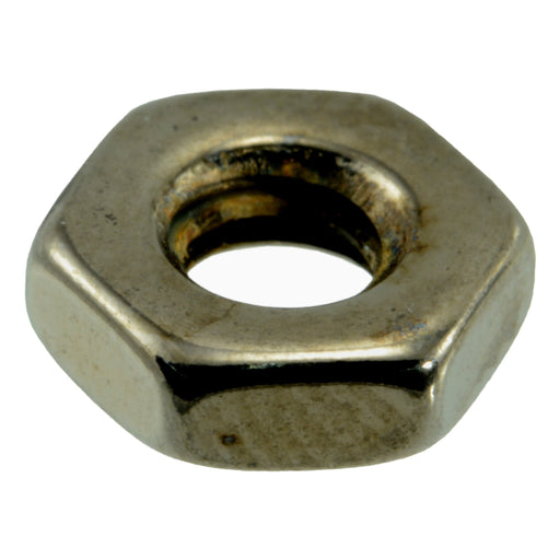 #10-24 Black Chrome Plated Steel Grade 5 Coarse Thread Hex Nuts