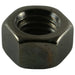 5/8"-11 Black Chrome Plated Grade 5 Steel Coarse Thread Hex Nuts