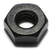 1/4"-20 Black Oxide Steel Coarse Thread Hex Nuts