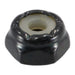 #6-32 Black Zinc Plated Steel Coarse Thread Nylon Insert Lock Nuts