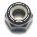 5/16"-18 Black Oxide Steel Coarse Thread Nylon Insert Lock Nuts