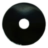5/16" x 1-1/2" Black Chrome Plated Grade 2 Steel Fender Washers