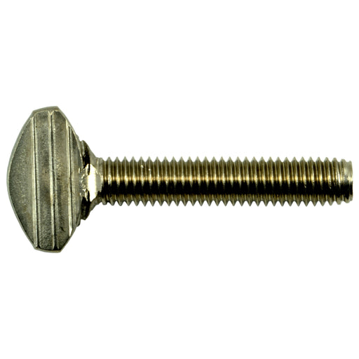8mm-1.25 x 40mm A2 Stainless Steel Coarse Thread Thumb Screws