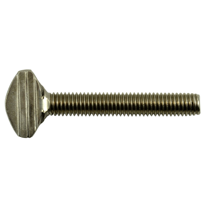 8mm-1.25 x 50mm A2 Stainless Steel Coarse Thread Thumb Screws