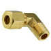 1/4" OD x 1/8MIP Brass Compression Pipe Elbows