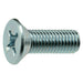 1/4"-28 x 3/4" Zinc Plated Steel Fine Thread Phillips Flat Head Machine Screws