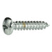 #8 x 3/4" Chrome Plated Steel Phillips Pan Head Sheet Metal Screws