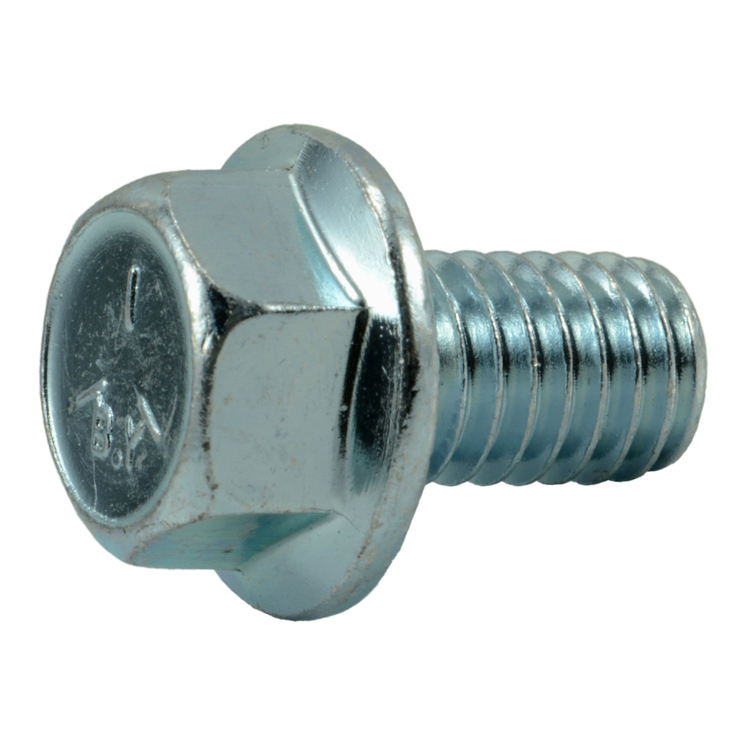 3/8"-16 x 5/8" Zinc Plated Grade 5 Steel Coarse Thread Hex Washer Head Serrated Flange Bolts