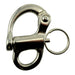 1/2" x 3/8" 316 Stainless Steel Fixed Snap Hook Shackles