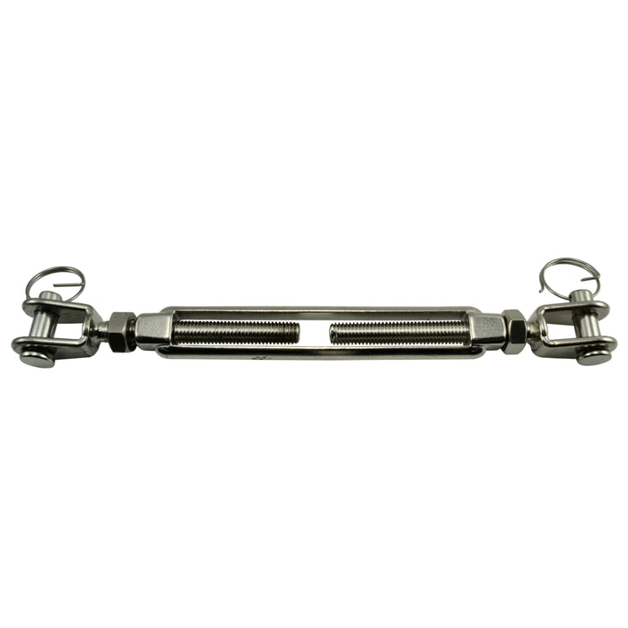 3/8" 316 Stainless Steel Jaw/Jaw Turnbuckle