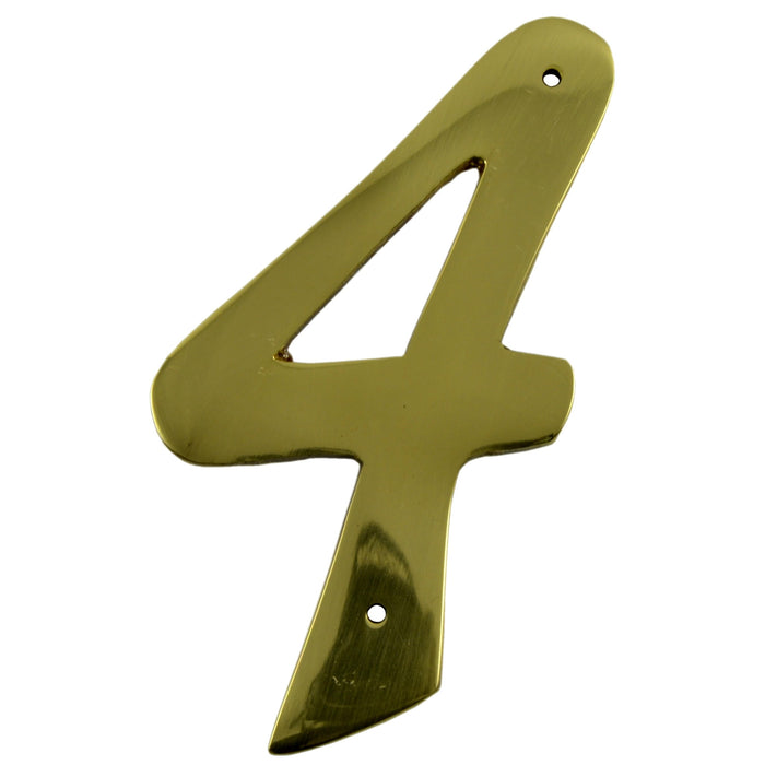 4" - "4" Thin House Numbers