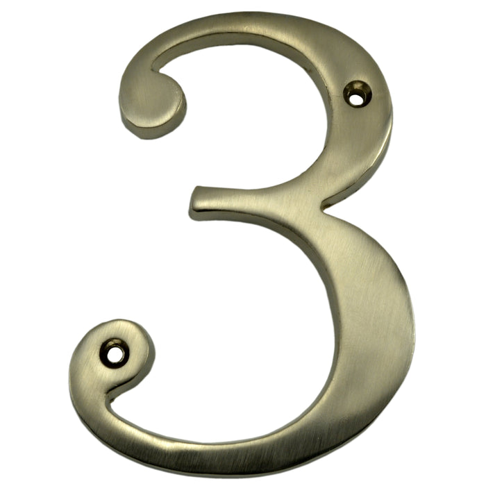 4" - "3" House Numbers