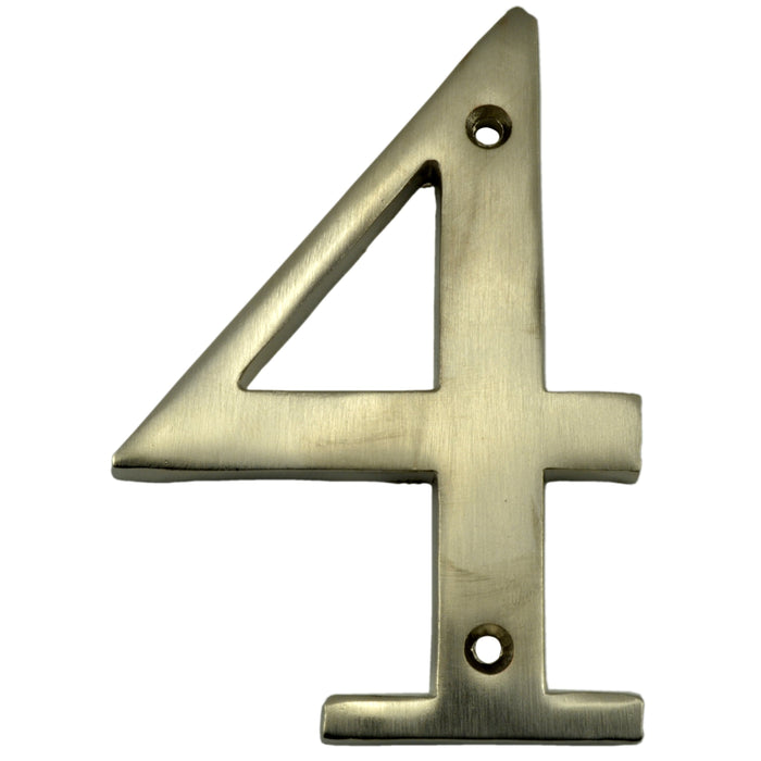 4" - "4" House Numbers