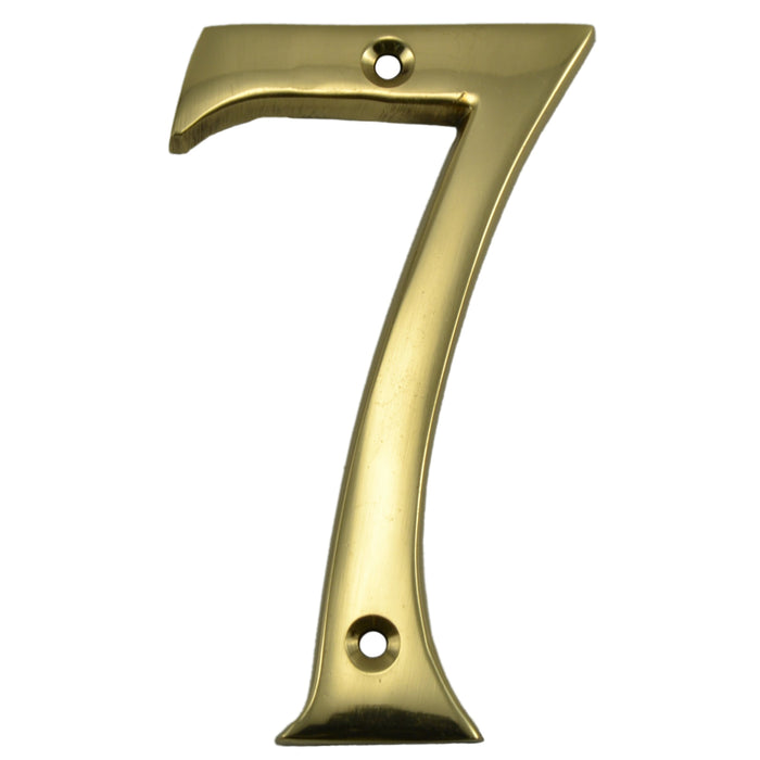 4" - "7" Solid Brass House Numbers