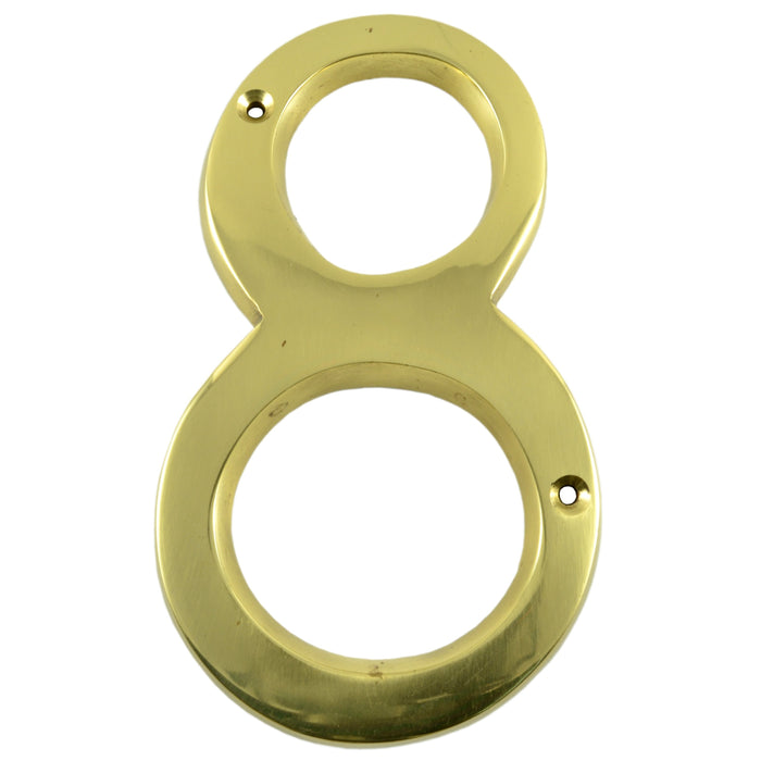 6" - "8" Solid Brass House Numbers