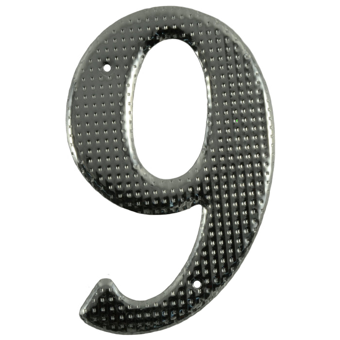 3.75" - "6" Silver Colored Aluminum House Numbers