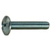 #10-32 x 1" Zinc Plated Steel Fine Thread Combo Truss Head Machine Screws