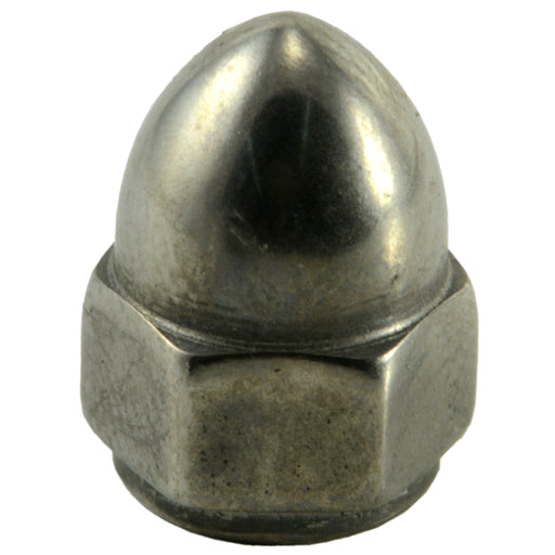 1/4"-20 18-8 Stainless Steel Coarse Thread High Crown Acorn Nuts