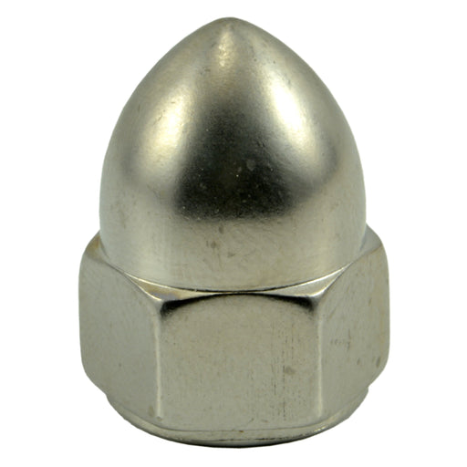 7/16"-14 Stainless Steel High Crown Acorn Nut