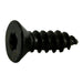 #8 x 1/2" Black Steel Star Drive Flat Head Sheet Metal Screws
