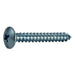 #8 x 1-1/4" Zinc Plated Steel Phillips Truss Head Sheet Metal Screws